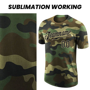 T-shirts personnalisés OEM par transfert thermique, vêtements de sport en polyester, respirants, écologiques, anti-plis, pour marque privée - Product Image 4