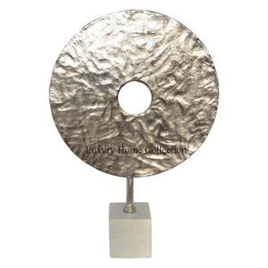 Escultura de Metal de diseñador de árbol de aspecto atractivo más exigente con Base de mármol blanco decoración del hogar acentos accesorios suministros - Product Image 6
