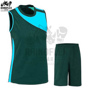 Uniformes de volley-ball de haute qualité, nouvelle conception, logo personnalisé pour hommes, sans manches, design haut de gamme, best-seller, vente chaude - Product Image 4
