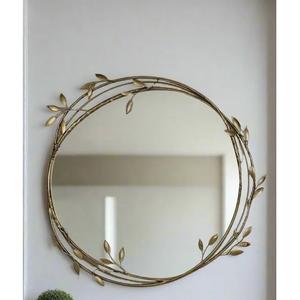 Espejo de Pared Decorativo para Interiores, Diseño de Hojas, Espejo Decorativo Clásico y Moderno, Múltiples Diseños de Acabado - Product Image 1