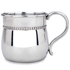 Tasse à eau en métal faite à la main indienne couleur argent tasse Designer poignée boisson tasse utiliser bébé premiers cadeaux de noël - Product Image 5