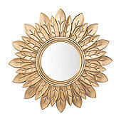 Good Selling Iron <b>Mirror</b> Art <b>Irregular</b> Circular Living Room Metal Frame Wall <b>Mirror</b> Decor Christmas Vintage Luxury Space Casual - Product Image 2