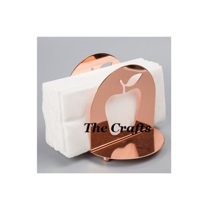 Servilletero de acero inoxidable de color plateado con soporte de papel tisú de la más alta calidad para accesorios de mesa - Product Image 3