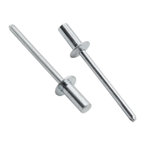 Rivets professionnels en acier inoxydable, tête dôme en aluminium, rivets aveugles à extrémité fermée - Product Image 1