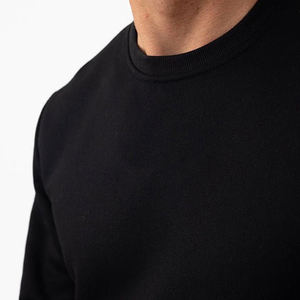 Sudadera con Capucha y Cierre de Cremallera de un Cuarto para Hombre, Corte Regular, Algodón Sólido, con Logotipo Bordado Personalizado, Sudadera de Invierno Personalizada - Product Image 6