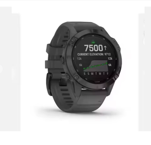 Montre GPS multisports GARMINSFenix 6X 6S Pro Solar Edition Sapphire noire, best-seller de qualité - Product Image 2