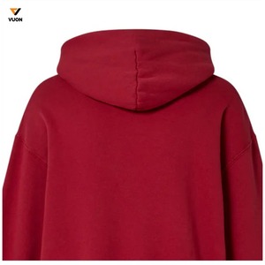Sweats à capuche avec logo personnalisé pour hommes de haute qualité 400G 100% coton imprimé style pull en éponge française fourniture en gros de sweats à capuche personnalisés - Product Image 4