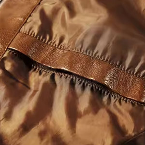 2025 vente directe d'usine veste en cuir meilleur matériau veste en cuir nouveau Design veste en cuir - Product Image 5