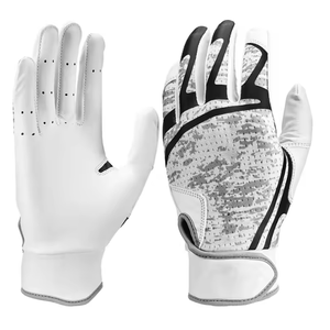 Gran oferta de guantes de bateo de béisbol, guantes profesionales, cómodos, impermeables, Material personalizado, guantes de bateo de béisbol - Product Image 4