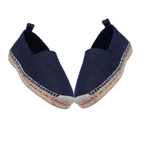 Alpargatas de lona ecológicas hechas a mano Slip-ons para primavera y verano Ligero Bajo MOQ Precio barato al por mayor Característica plana - Product Image 3