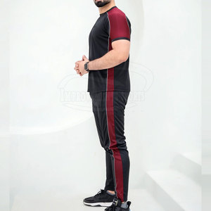 OEM Service Latest Design <b>Knitted</b> T-Shirts <b>Set</b> Light Weight Hot Sale <b>Knitted</b> T-Shirts <b>Set</b> For Men - Product Image 3