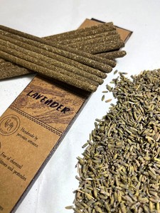 Varillas de incienso de lavanda, calidad superior, hechas a mano, caja sostenible orgánica natural 100%, 7 unidades, logotipo personalizado PERU - Product Image 2