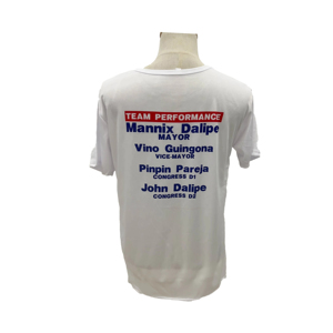 เสื้อยืดพิมพ์ลายโพลีเอสเตอร์100% 300กรัมเป็นมิตรกับสิ่งแวดล้อมผ้าซับลิเมชัน100% โรงงานขายส่งสำหรับการเลือกตั้ง - Product Image 2