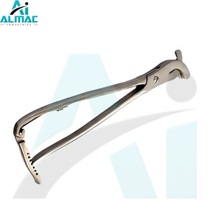 ALMAC Venta caliente Instrumentos quirúrgicos veterinarios Serra Emasculator con trinquete Triple Crush Pinzas de acero inoxidable Soporte de aguja - Product Image 2