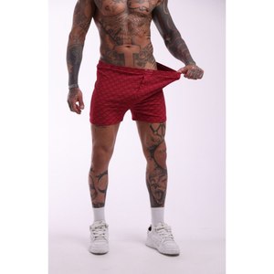 Calzoncillos Boxer para Hombre, 100% Algodón, Rojos, Transpirables, Cómodos, Corte Relajado, Ropa Interior Masculina de Algodón Suave, Tallas 48-66 - Product Image 2
