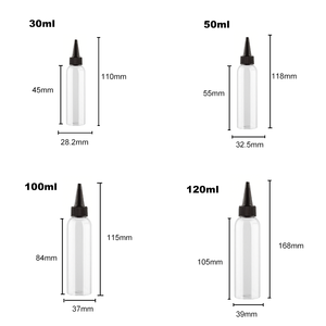 Tùy Chỉnh Rỗng Làm Sạch Chất Lỏng 100Ml Tóc Dầu Bóp Bao Bì Chai Mỹ Phẩm Nhãn Dầu Chai Cho Tóc Với Twist Top Cap - Product Image 3