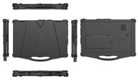 Directo de fábrica, panel multitáctil de 15,6 pulgadas, 256 pulgadas, 2. 1 1135G7, 16G + G, portátil industrial móvil, Wifi, IP65, portátiles resistentes con GPS