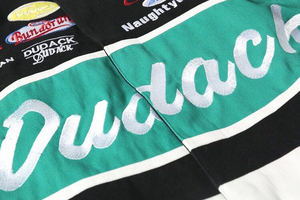 Chaquetas de Carreras Masculinas de Algodón para Verano/Invierno, Venta al Por Mayor OEM, Logotipo Bordado Personalizado, Parche Vintage Nascar, Secado Rápido y Transpirable - Product Image 4