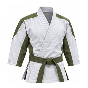 Karate Uniform Classic <b>Training</b> Suit Smooth Cotton Fabric Top And <b>Trouser</b> for Martial Arts Practice and Classes - Product Image 6