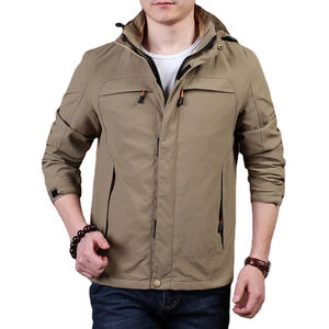 Wholesale <b>Waterproof</b> Outdoor <b>Jacket</b> <b>Men</b> <b>Lightweight</b> Windproof Warm Hiking Windbreaker <b>Jacket</b> - Product Image 6