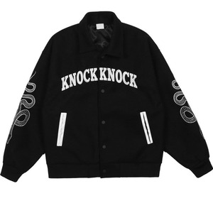 Custom Chenille Patch Embroidered <b>Vintage</b> Baseball Letterman <b>Varsity</b> <b>Jacket</b> for Men Fashionable Thin Leather Sleeve <b>Jacket</b> for - Product Image 6