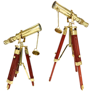 Regalos de Graduación Elegantes de Muy Buena Calidad, Regalos de Aniversario Personalizados, Telescopio de Latón Hecho a Mano, el Mejor Artículo para Regalo - Product Image 1