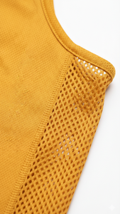 Camiseta de Baloncesto Premium Color Oro Antiguo para Equipos Profesionales, Clubes de Entrenamiento, Ropa Deportiva Transpirable de Malla - Product Image 6