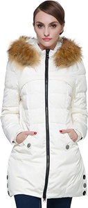 Veste d'hiver en coton rembourré chaud épais pour femme, manteau Long, Parka, vestes, vente en gros - Product Image 3