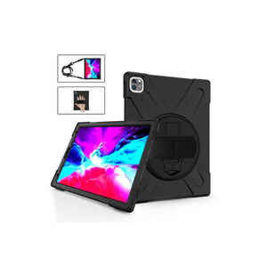 Étui de protection pour tablette Netzy 2020 iPad Pro 12.9 SAFA Defender Noir Compatible avec iPhone Fabriqué en TPU PU et PC - Product Image 1