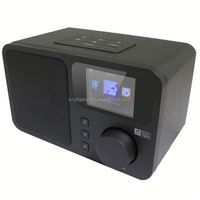Radio Internet WiFi avec caisse en bois de gros OEM avec fonction horloge de prévision météo