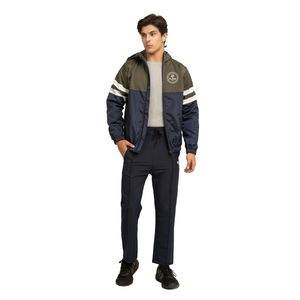 Chaqueta Cortavientos Impermeable y Transpirable con Capucha Plegable para Hombre, con Cremallera, para Correr y Lluvia - Product Image 5