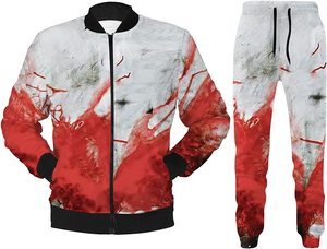 Custom Round Collar Mens Jogging Sublimated <b>Tracksuit</b> With Logo Wholesale Plus Size Set Designer sublimated <b>Tracksuits</b> - Product Image 3