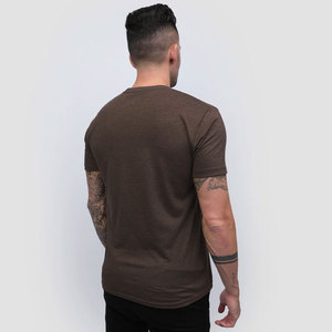 Camiseta Básica Heather de Alta Calidad, Cuello Redondo, Manga Corta, Corte Regular, Ligera - Product Image 5