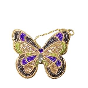 Tassle suspendu en zari fait main de luxe avec des perles, de la dentelle et du travail de fil pour les mariages, les festivals et la décoration de la maison - Product Image 1