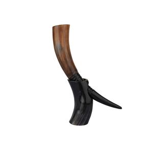 Cuerno Vikingo de Lujo Pulido a Mano con Soporte de Hierro, Regalos de Navidad para Hombres, Cuernos para Beber Mead, Mejor Precio - Product Image 6