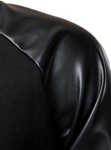 Fantástico proveedor de chaqueta de béisbol de lona deportiva que proporciona chaquetas universitarias con estilo Servicios OEM ODM Compradores internacionales de MOQ bajo - Product Image 6