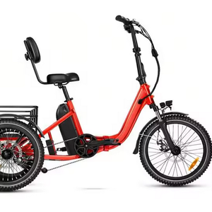 Tricycle électrique E-310 pour adultes 750W 90MI 70Ah UL2849 Etrike Cadre en aluminium pliable 12V 3 roues ENGRENAGES PARFAITS FREINAGE PARFAIT - Product Image 3