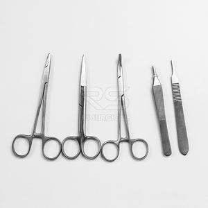 Juego básico de extracción de Cirugía Dental de acero inoxidable de 50 piezas con empuñadura de cojín de lujo Clase III Manual - Product Image 2