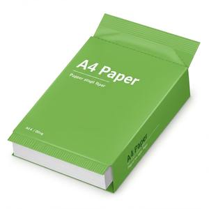 Papel de impresión blanco A4 para suministros escolares de oficina Alto brillo Uso de doble cara Personalización OEM Fábrica al por mayor - Product Image 5