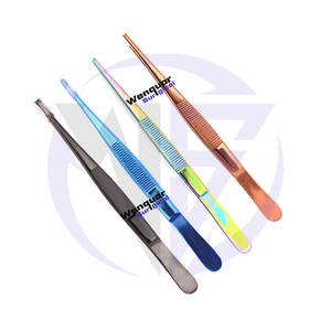 Forceps dentaires en titane sur mesure avec pointe dentelée, 4 couleurs, outil chirurgical pour pansement du pouce, outils manuels - Product Image 3