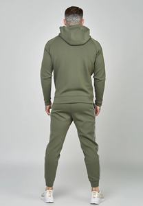 เสื้อวอร์มแนวสตรีทใส่วิ่งแบบผ้าฝ้ายมีฮู้ดสองชิ้นผ้าคอตตอนผ้าขนแกะหนาสำหรับ100% เสื้อกันหนาวมีฮู้ดขนาดใหญ่พิเศษออกแบบได้ตามที่ต้องการ - Product Image 5