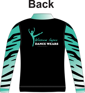 Vestes d'échauffement pour la danse, vêtements d'entraînement pour adultes, vêtements de danse de qualité supérieure, veste d'équipe de cheerleading, nylon/polyester, longue - Product Image 2