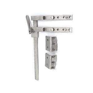 Ensemble de rétracteurs chirurgicaux manuels Burford à bas prix, 2 paires de lames, écarteurs de côtes en acier inoxydable, modèle ORTHO GENIX OG-46 - Product Image 6