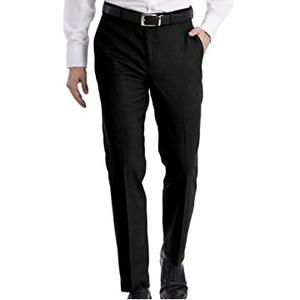 En blanco Slim Fit Straight Outerwear Works Dress Pant Fitness Vestido de algodón de alta calidad Business Formal Cotton Pants Transpirable - Product Image 5