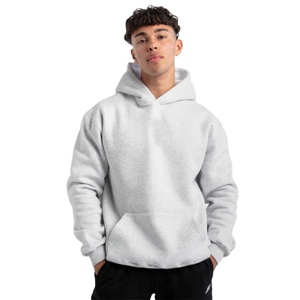 <b>Mens</b> Heavyweight <b>Plain</b> <b>Grey</b> <b>Hoodie</b> Pullover Streetwear Casual Gym Sweatshirt OEM Wholesale Supplier Fleece <b>Hoodie</b> For <b>Mens</b> - Product Image 1