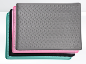 Portable Étanche Silicone Pet chat <span class=keywords><strong>Chien</strong></span> <span class=keywords><strong>anti</strong></span>-<span class=keywords><strong>débordement</strong></span> Bol Tapis <span class=keywords><strong>pour</strong></span> Nourriture et Eau Alimentaire Tapis Antidérapant <span class=keywords><strong>Chien</strong></span> Tapis D'alimentation - Product Image 3
