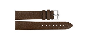 Unisex 208 Brown Classic Luxury Genuine Leather Breathable Waterproof Stainless Steel Smart <b>Watch</b> Band Elastic Soft Lightweight - Product Image 3