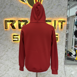 Etiqueta privada logotipo personalizado más demandado Sudadera con capucha con cremallera naranja Impreso hecho en fábrica precio barato sudaderas con capucha para hombres - Product Image 3