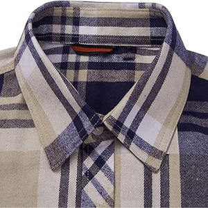 Chemise en flanelle pour homme, design très demandé, prix raisonnable, anti-froissement, vente chaude, manches longues, avec tissu dernier cri - Product Image 4