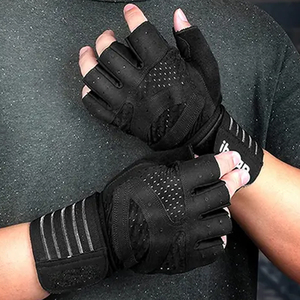 Fabricant professionnel Gants de musculation de la meilleure qualité Gants de musculation en cuir de haute qualité - Product Image 5